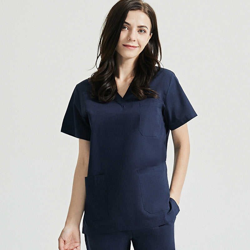 Women's Korean Style Summer Cotton Gauze Surgical Gown