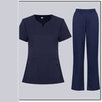 Stretch Professional Uniform Overalls Set – Workwear Apparel for Clinical & Staff Use