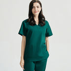 Women's Korean Style Summer Cotton Gauze Surgical Gown