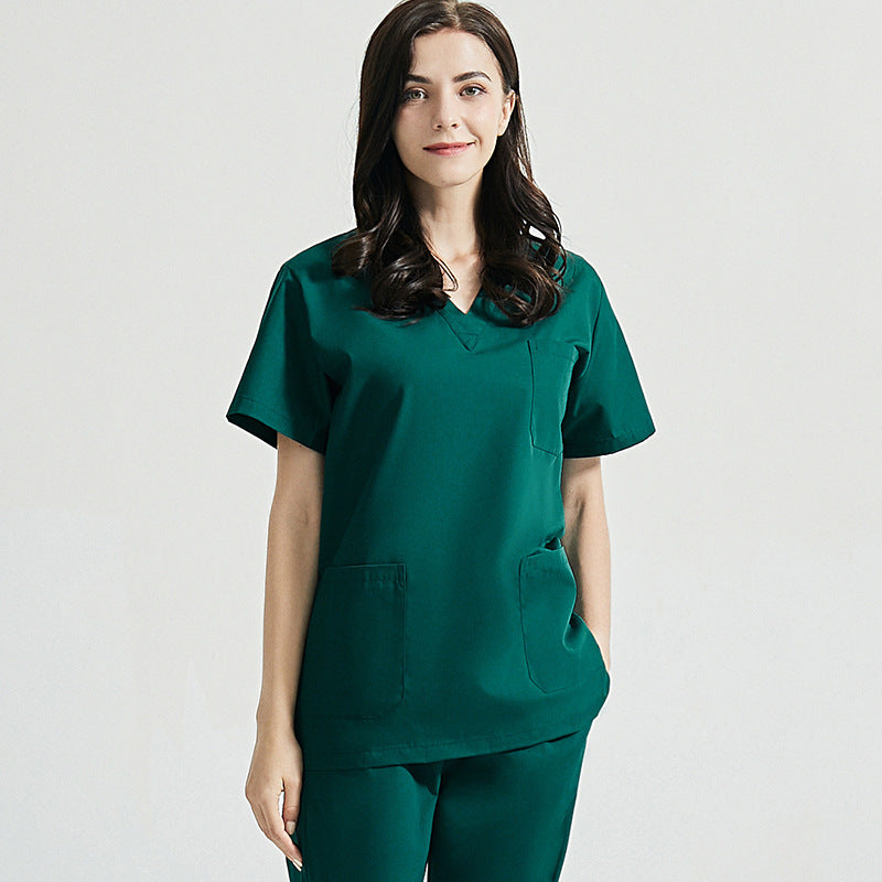 Women's Korean Style Summer Cotton Gauze Surgical Gown