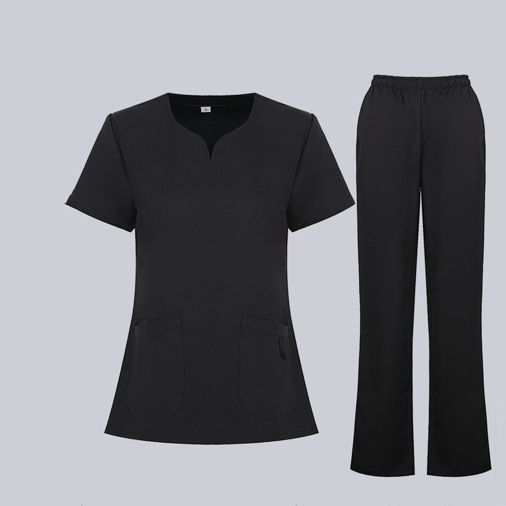 Stretch Professional Uniform Overalls Set – Workwear Apparel for Clinical & Staff Use