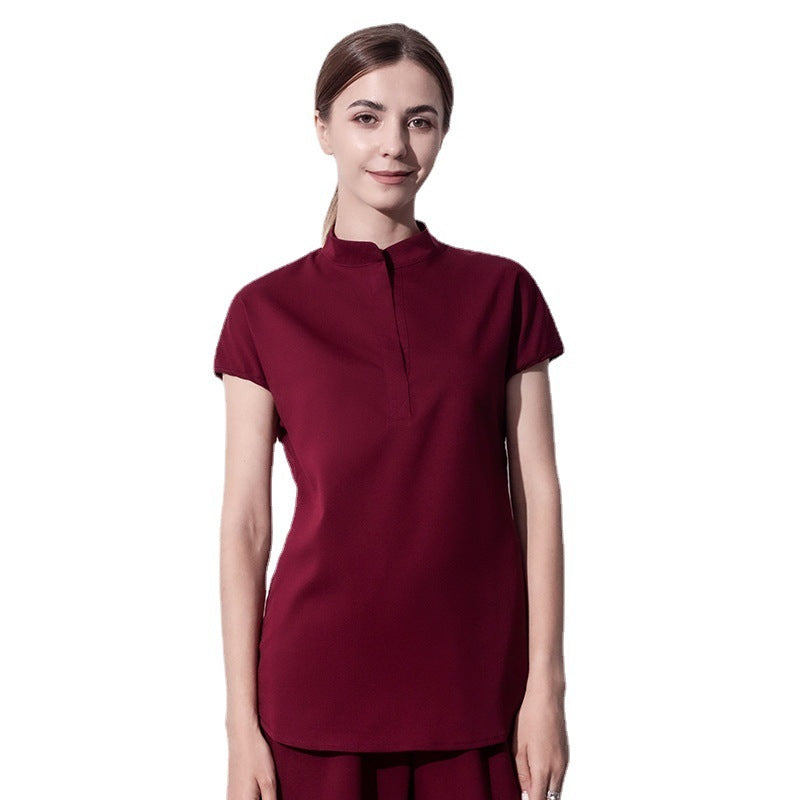 High End Surgical  Dental Elastic Women's Work Suit Set