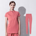 High End Surgical  Dental Elastic Women's Work Suit Set