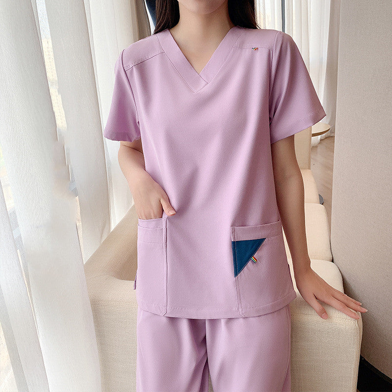 Women's Doctor's Long Sleeve Stretch Hand Wash Clothes