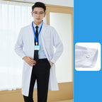 Salon Tattoo Artist Uniform White Coat With Long Sleeves