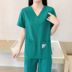 Women's Doctor's Long Sleeve Stretch Hand Wash Clothes