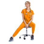 Male And Female Temperament Doctor Nurses' Uniform Suit