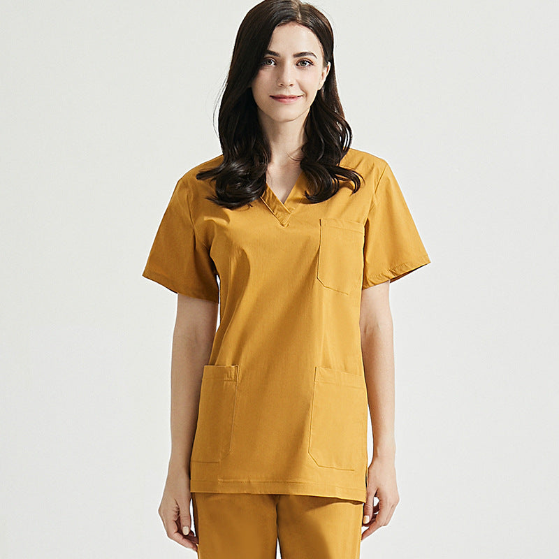 Women's Korean Style Summer Cotton Gauze Surgical Gown