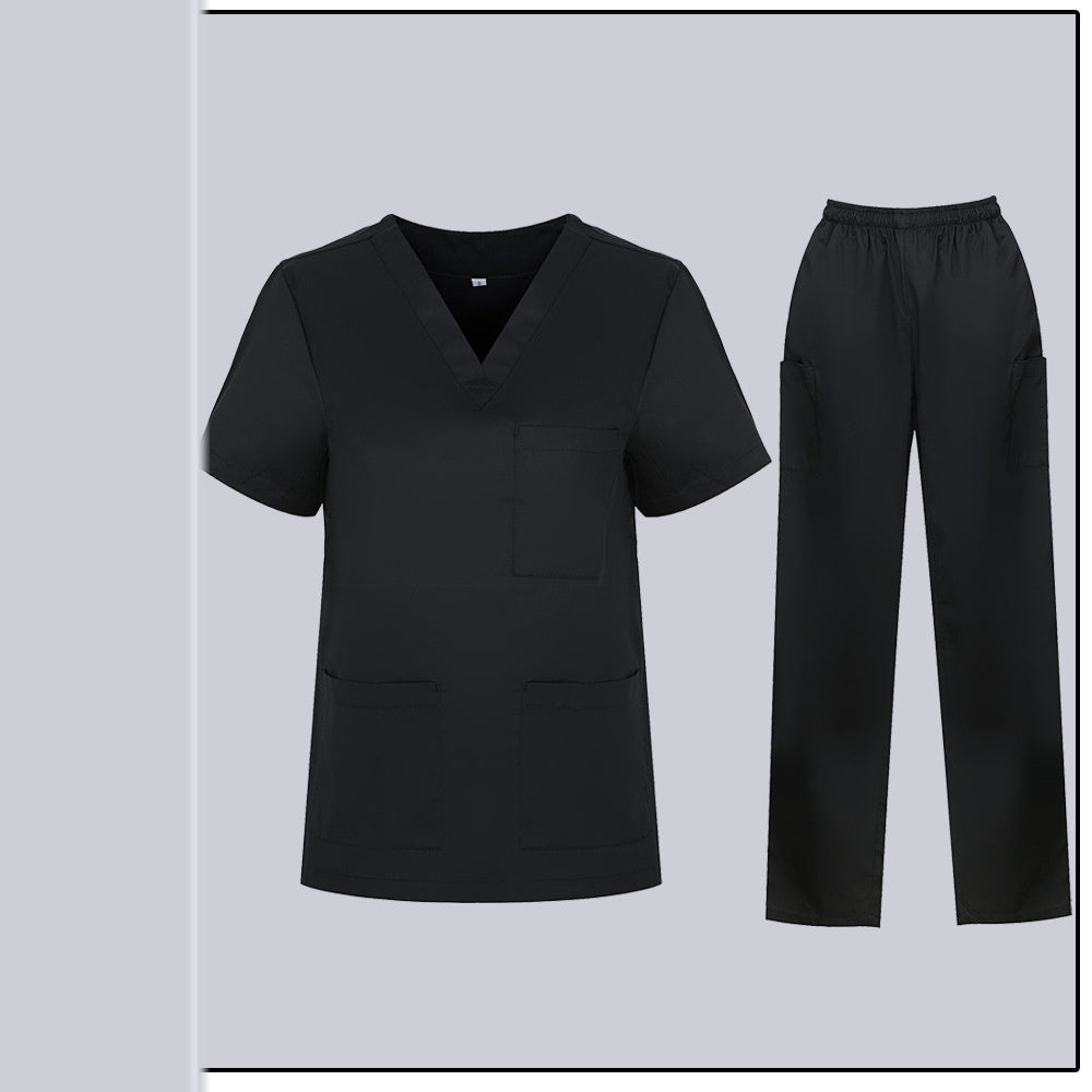 Stretch Professional Uniform Overalls Set – Workwear Apparel for Clinical & Staff Use