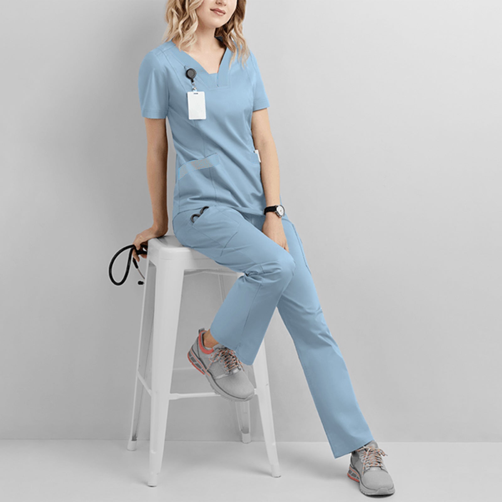 Operating Room Short-sleeved Hand-washing Suit Overalls