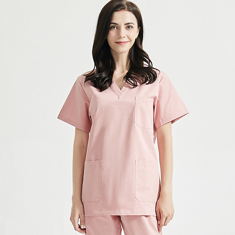 Women's Korean Style Summer Cotton Gauze Surgical Gown