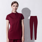 High End Surgical  Dental Elastic Women's Work Suit Set