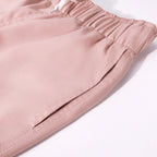 Women’s Short-Sleeve V-Neck Medical Scrub Set – Professional Uniform