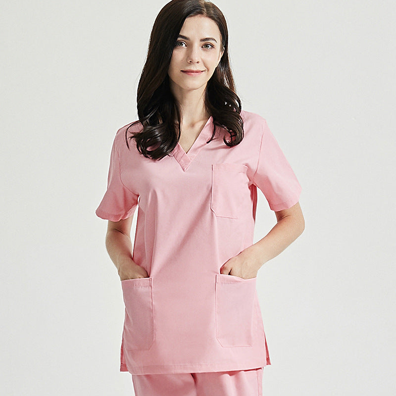 Women's Korean Style Summer Cotton Gauze Surgical Gown