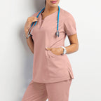 Operating Room Short-Sleeved Hand-Washing Clothes Female Skin Management Overalls
