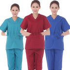 Hand Wash Clothes Short-sleeved Pure Cotton Split Suit Isolation