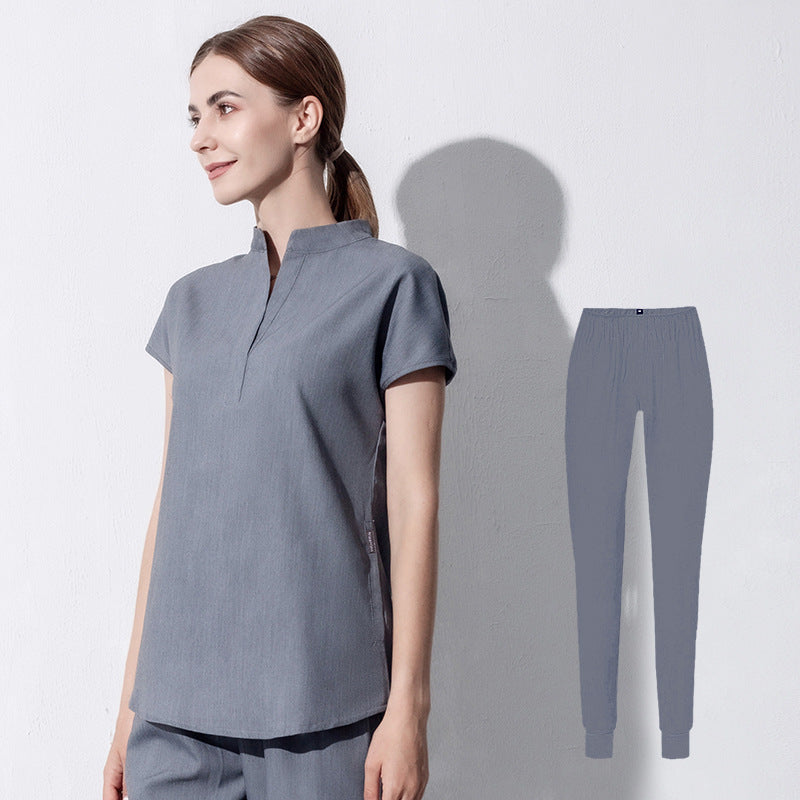 High End Surgical  Dental Elastic Women's Work Suit Set
