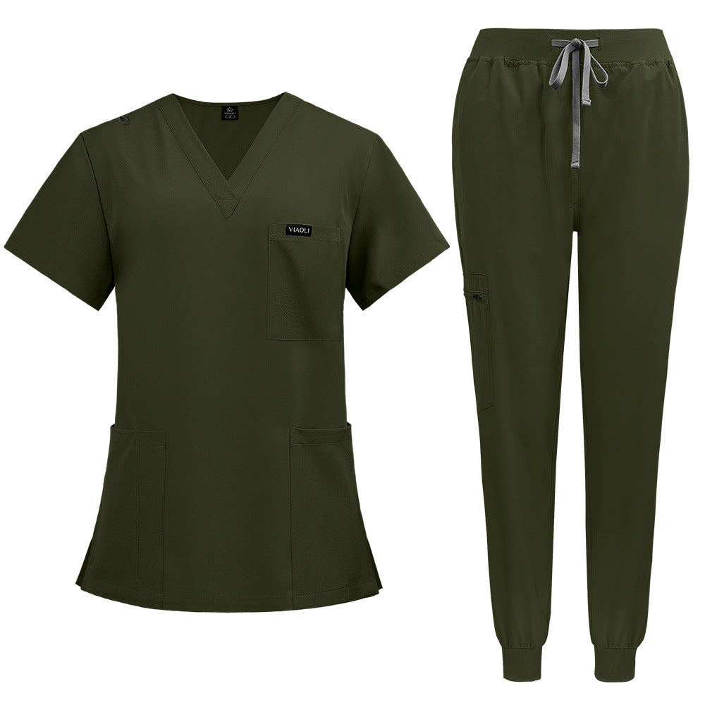 Operating Room Short Sleeve Hand Washing Suit Women's