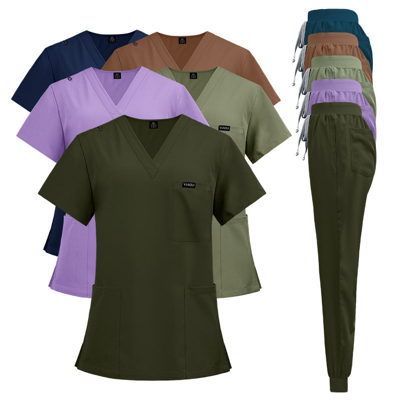 Operating Room Short Sleeve Hand Washing Suit Women's