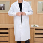 White Coat Long-sleeved Female Short-sleeved Summer Experimental Beauty Salon