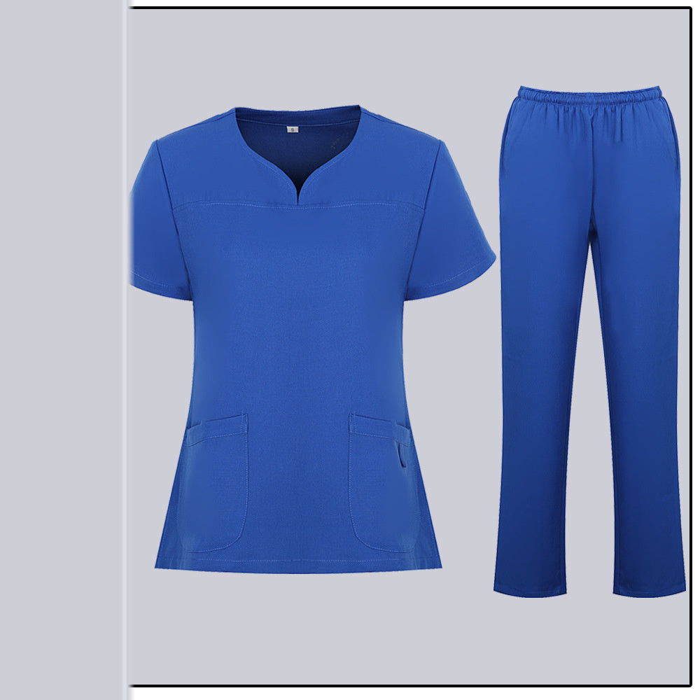 Stretch Professional Uniform Overalls Set – Workwear Apparel for Clinical & Staff Use
