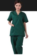 Hand Wash Clothes Short-sleeved Pure Cotton Split Suit Isolation