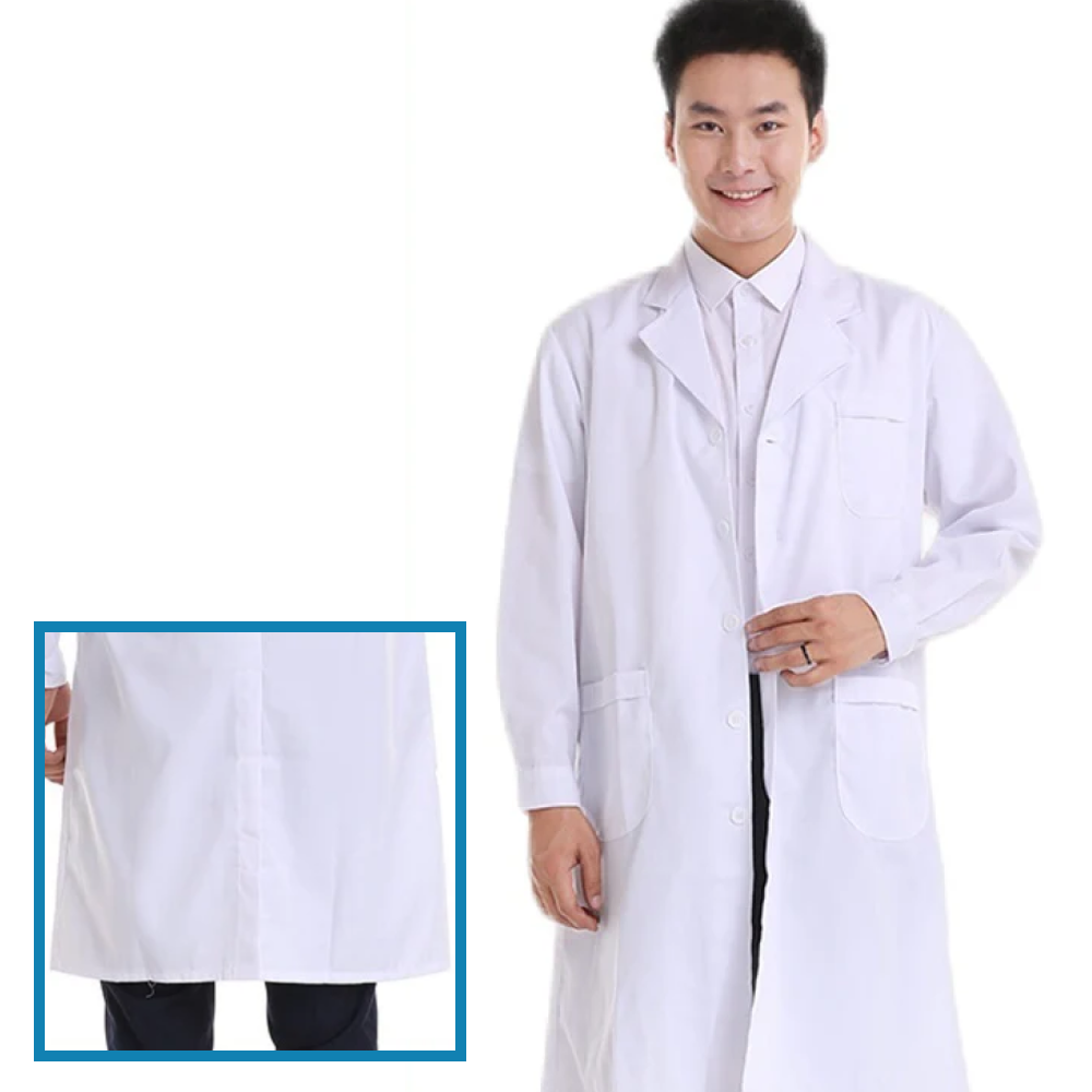 Long Sleeve Lab White Coat Men And Women