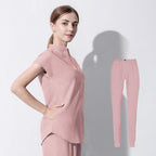High End Surgical  Dental Elastic Women's Work Suit Set