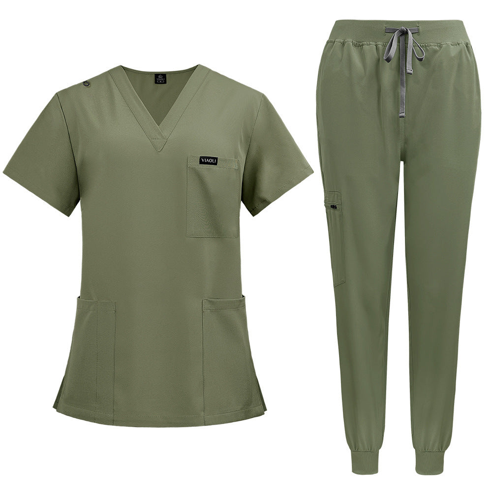 Operating Room Short Sleeve Hand Washing Suit Women's