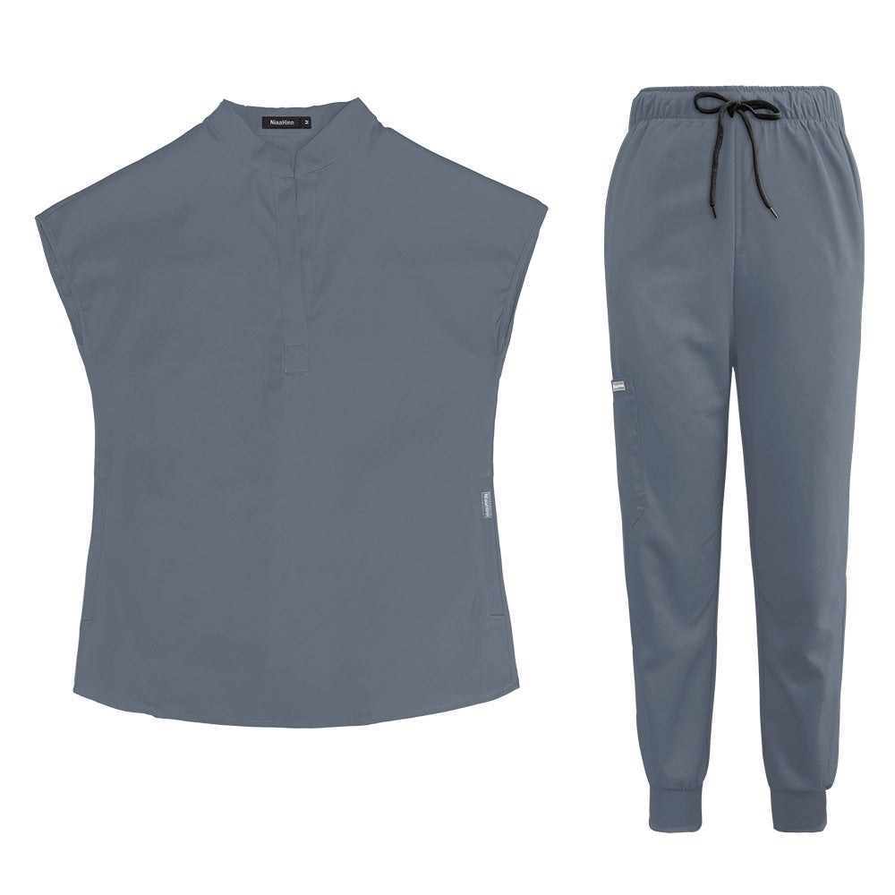 High End Surgical  Dental Elastic Women's Work Suit Set