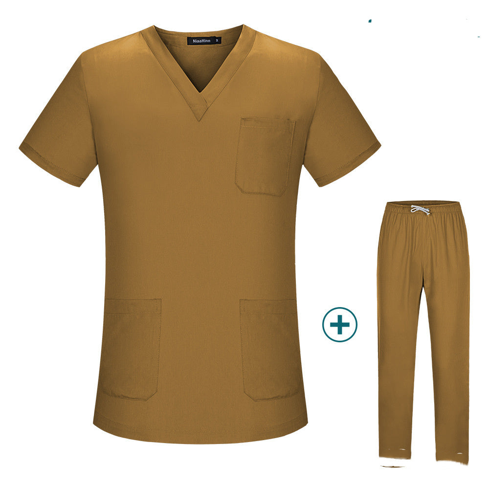 Women's Korean Style Summer Cotton Gauze Surgical Gown