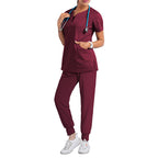 Operating Room Short-Sleeved Hand-Washing Clothes Female Skin Management Overalls