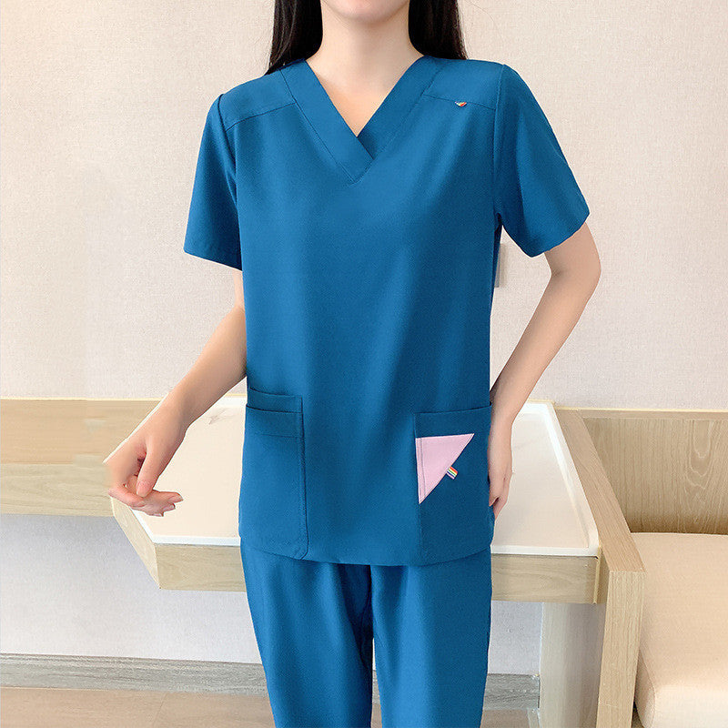 Women's Doctor's Long Sleeve Stretch Hand Wash Clothes