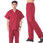 Hand Wash Clothes Short-sleeved Pure Cotton Split Suit Isolation