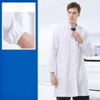 Medical White Coat Printed Long Sleeve