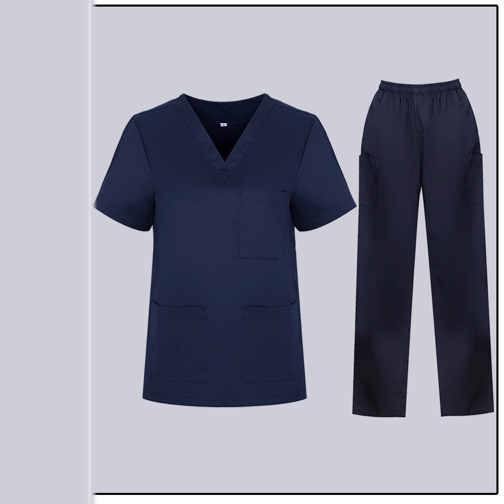 Stretch Professional Uniform Overalls Set – Workwear Apparel for Clinical & Staff Use