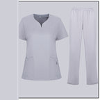 Stretch Professional Uniform Overalls Set – Workwear Apparel for Clinical & Staff Use