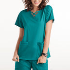 Operating Room Short-sleeved Hand Wash Clothes Blouse Short T