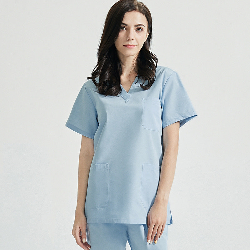 Women's Korean Style Summer Cotton Gauze Surgical Gown