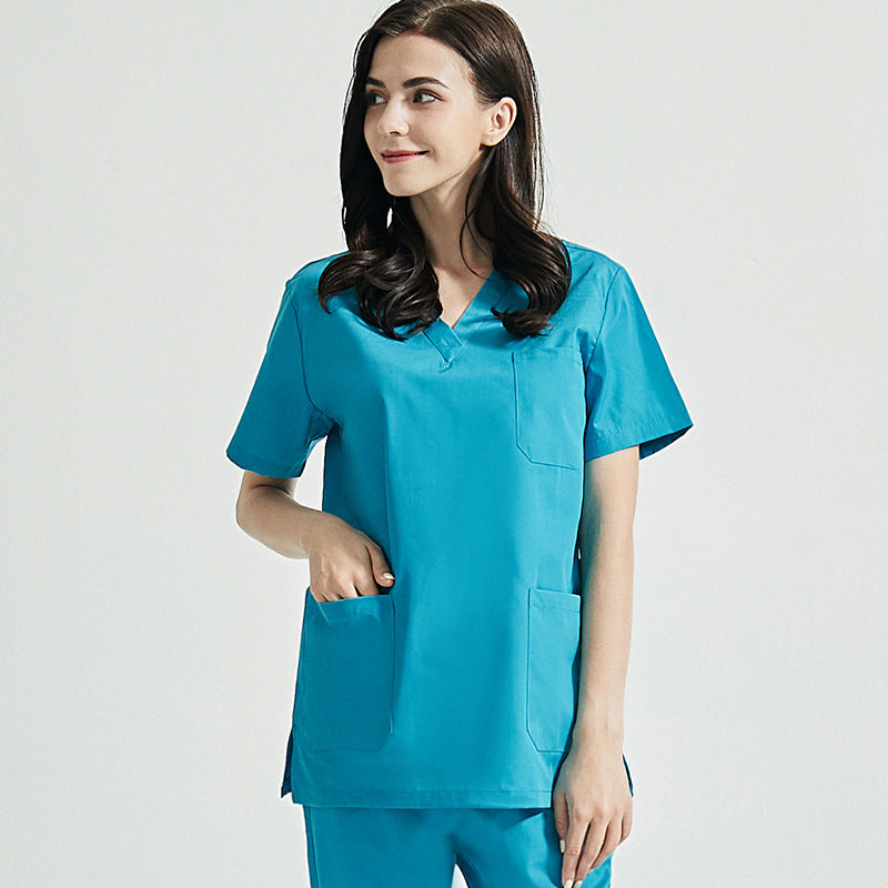 Women's Korean Style Summer Cotton Gauze Surgical Gown