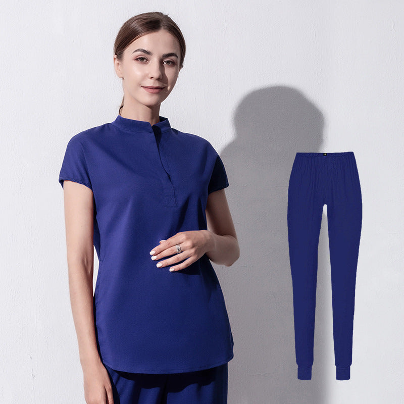 High End Surgical  Dental Elastic Women's Work Suit Set