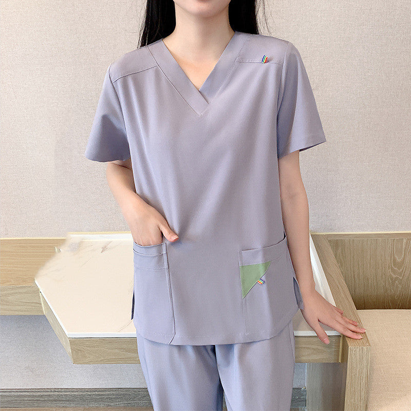 Women's Doctor's Long Sleeve Stretch Hand Wash Clothes