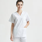 Women's Korean Style Summer Cotton Gauze Surgical Gown