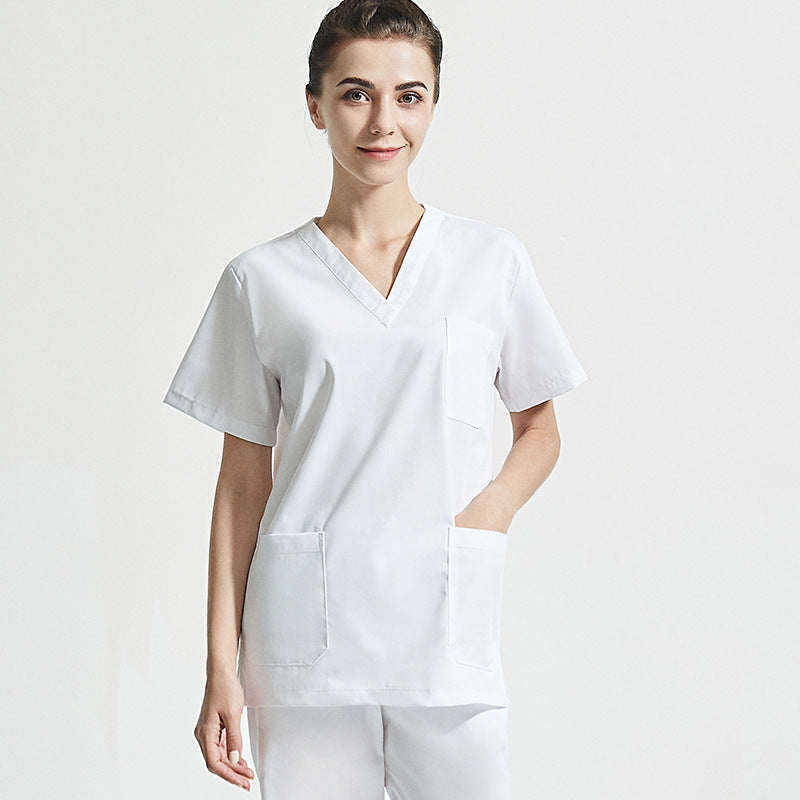 Women's Korean Style Summer Cotton Gauze Surgical Gown