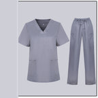 Stretch Professional Uniform Overalls Set – Workwear Apparel for Clinical & Staff Use