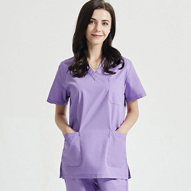 Women's Korean Style Summer Cotton Gauze Surgical Gown